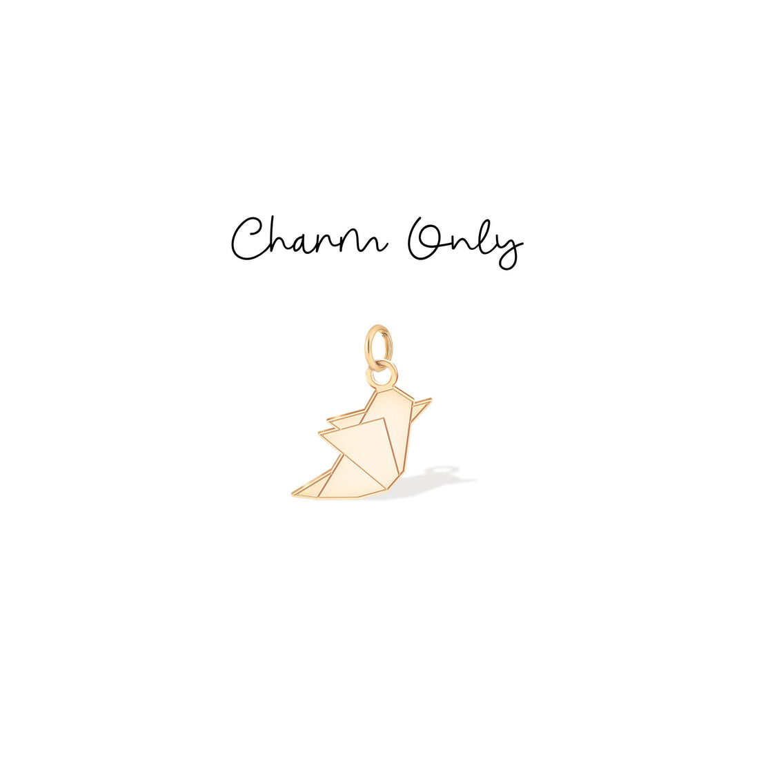 Origami Bird Pendant Necklace