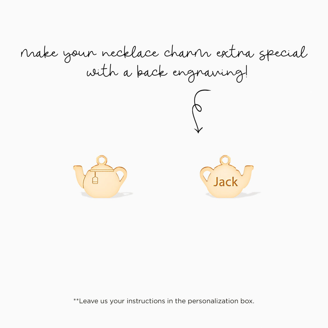 Teapot Pendant Necklace