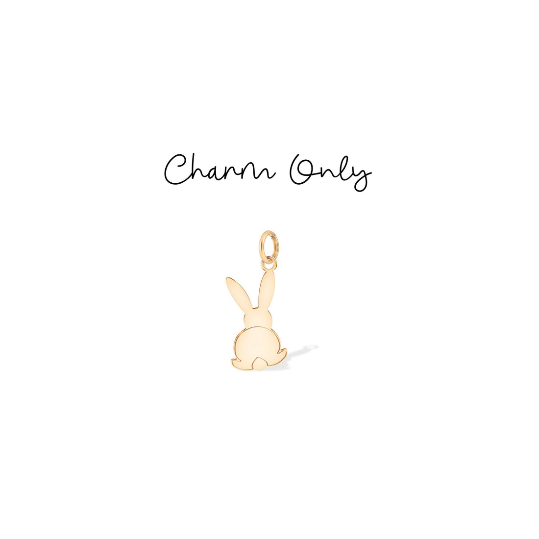 Leaping Bunny Pendant Necklace