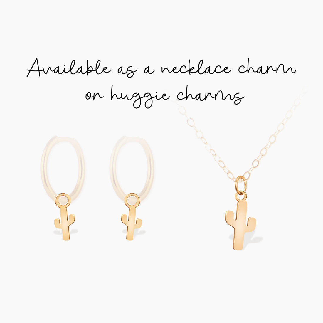 Saguaro Cactus Charm Pendant
