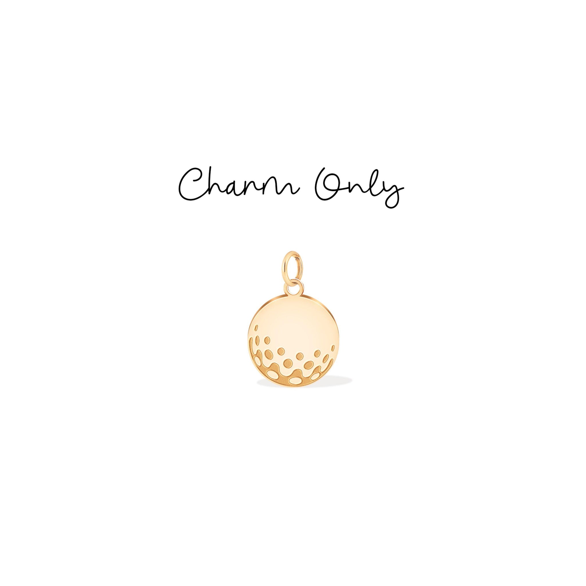Golf Ball Lover Pendant Necklace