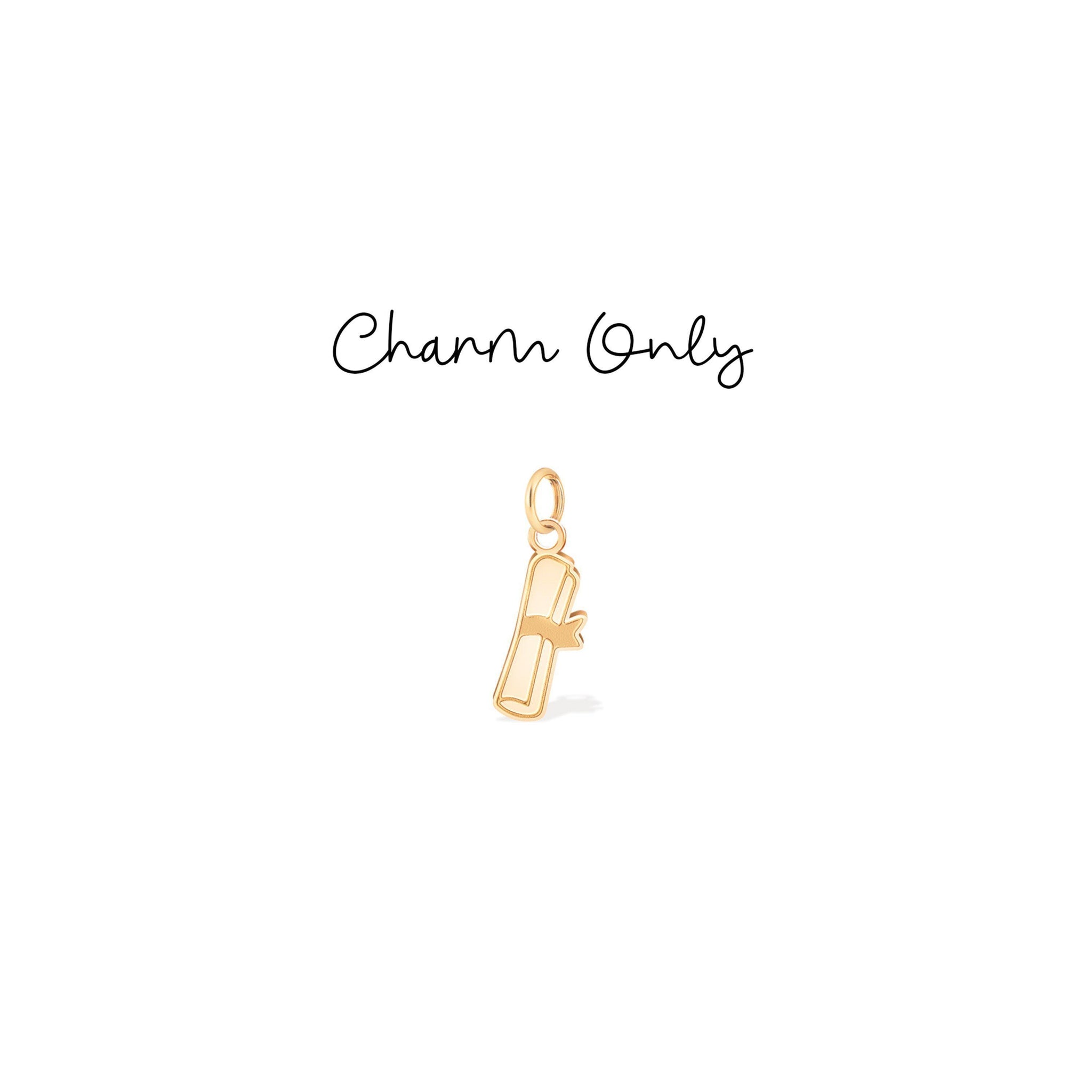 Graduation Diploma Charm Pendant