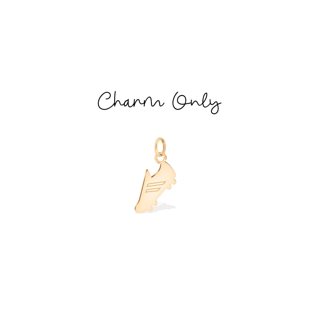 Running Sports Cleat Charm Pendant