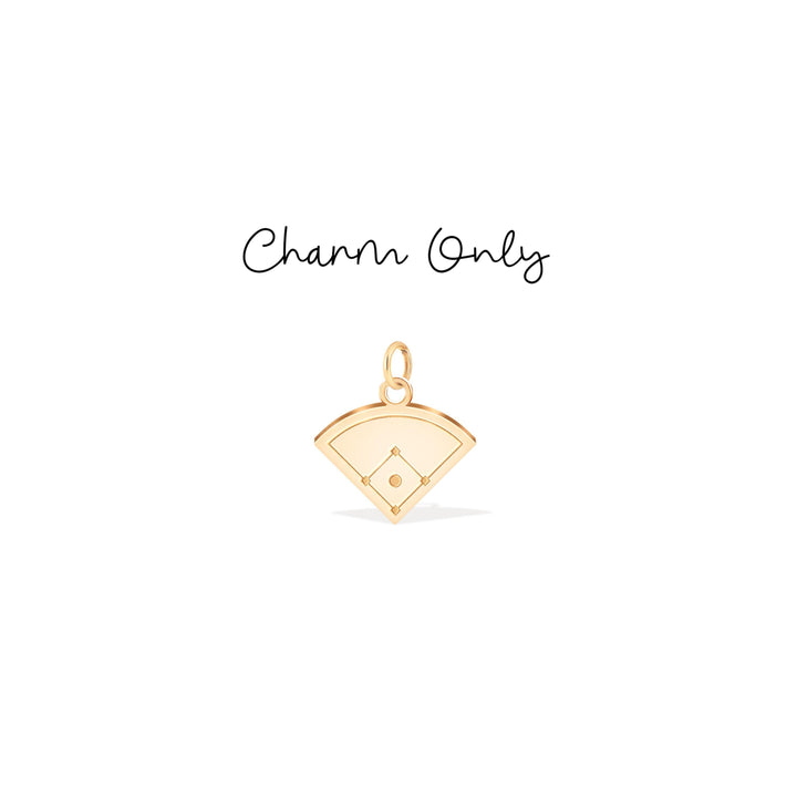 Baseball Field Pendant Necklace
