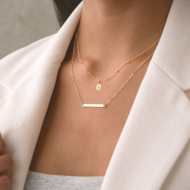 Dancing Ballerina Charm Necklace