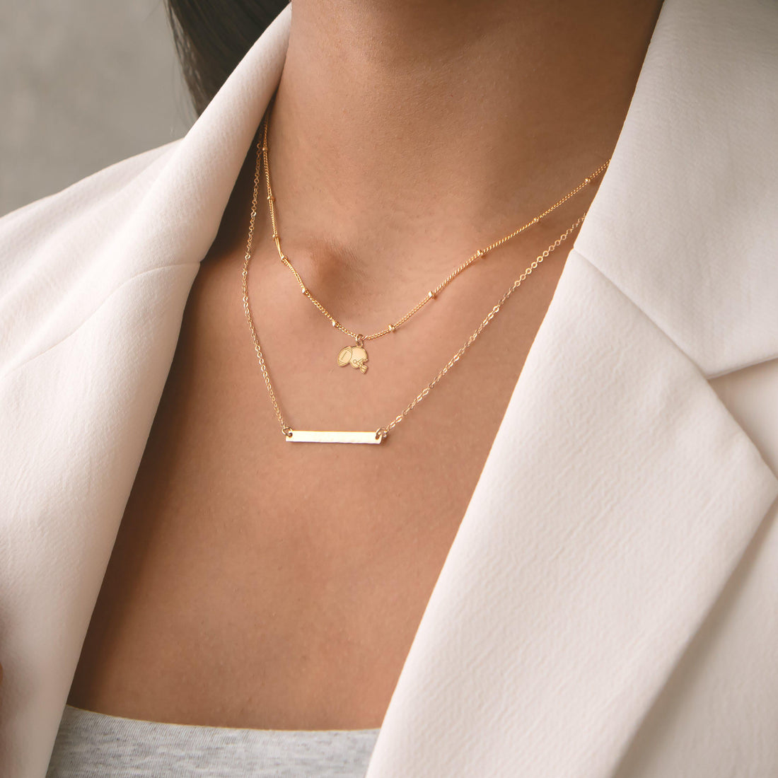 Football Lover Charm Necklace