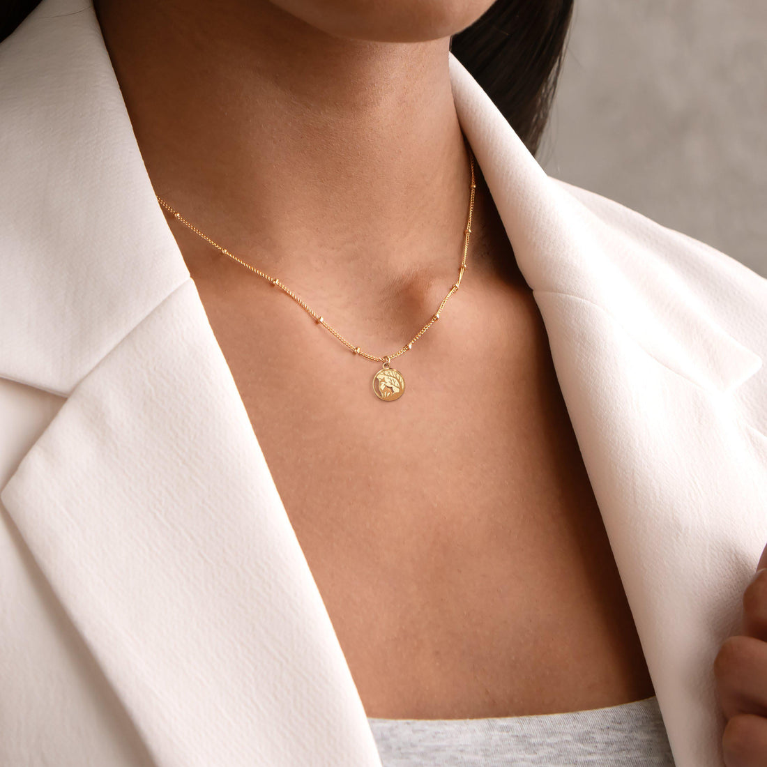 Fox Charm Necklace