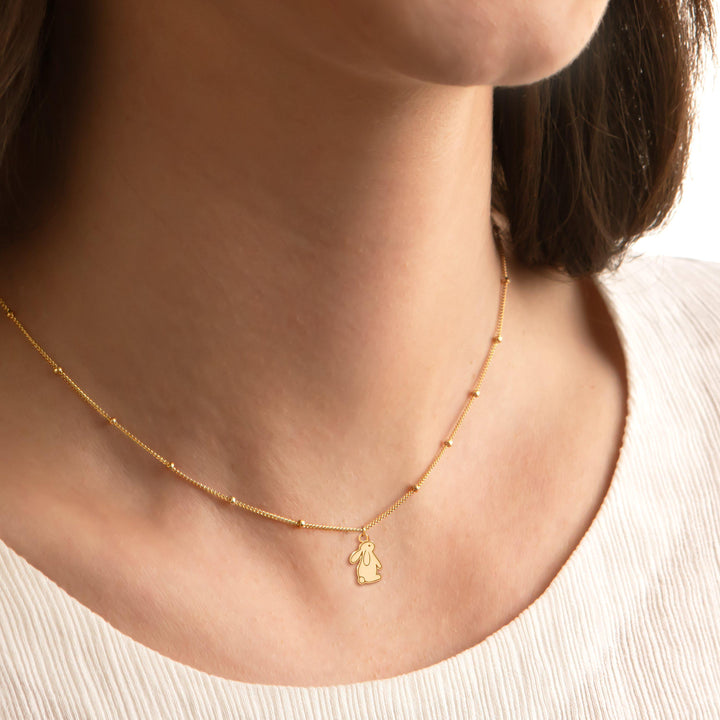 Bunny Rabbit Charm Necklace