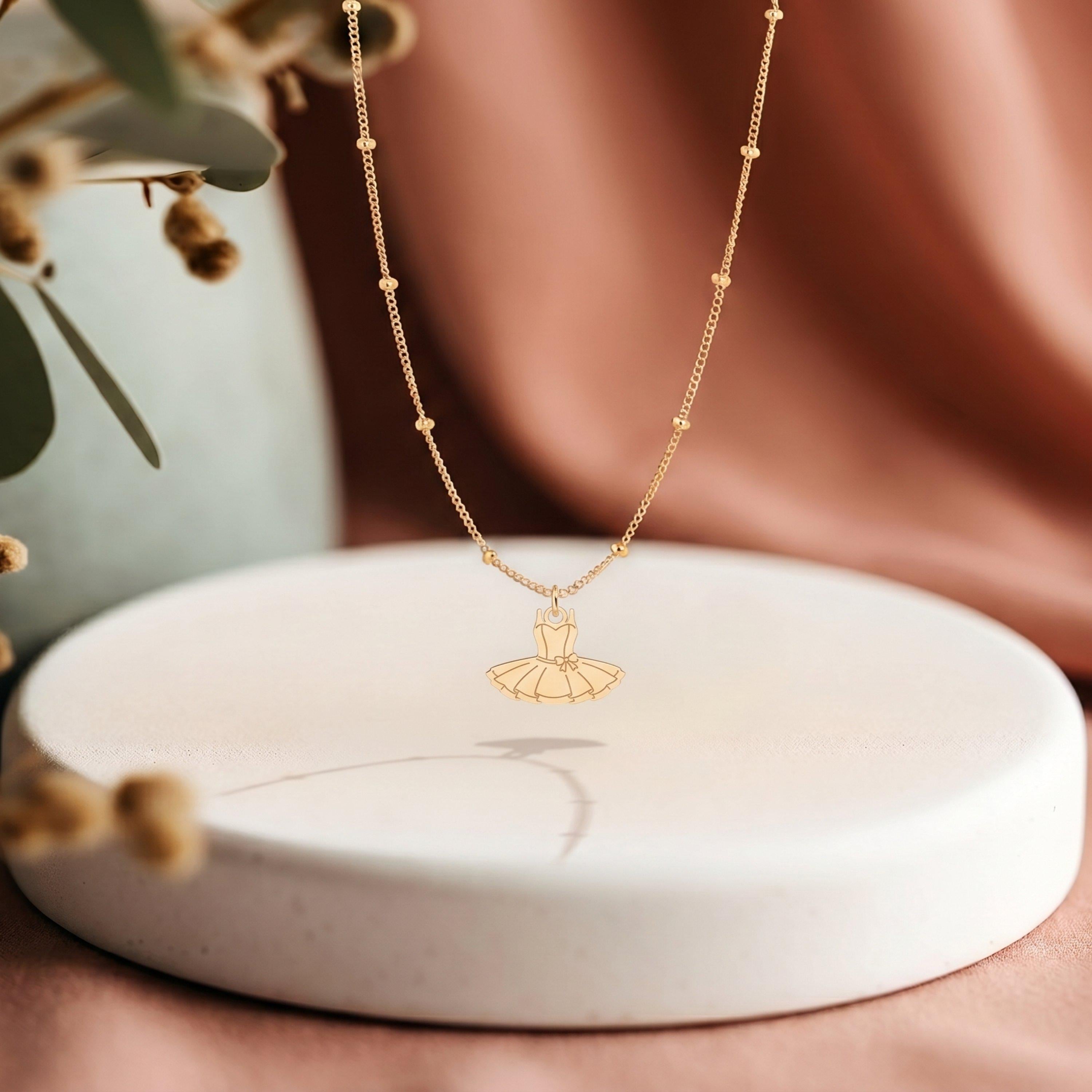 Ballet Tutu Beady Necklace