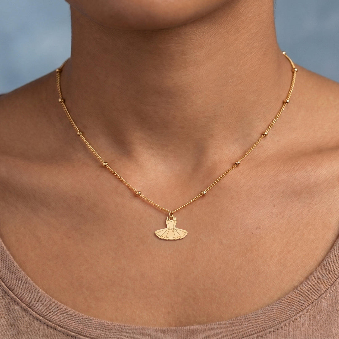 Ballet Tutu Beady Necklace