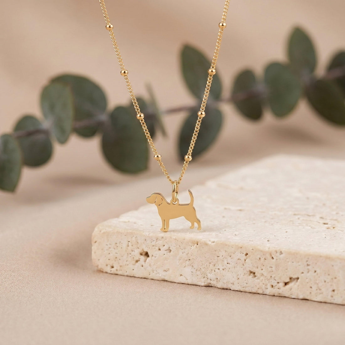 Labrador Dog Charm Necklace