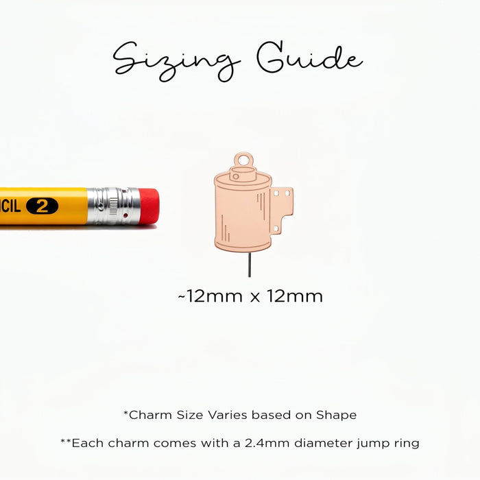 Camera Roll Beady Necklace