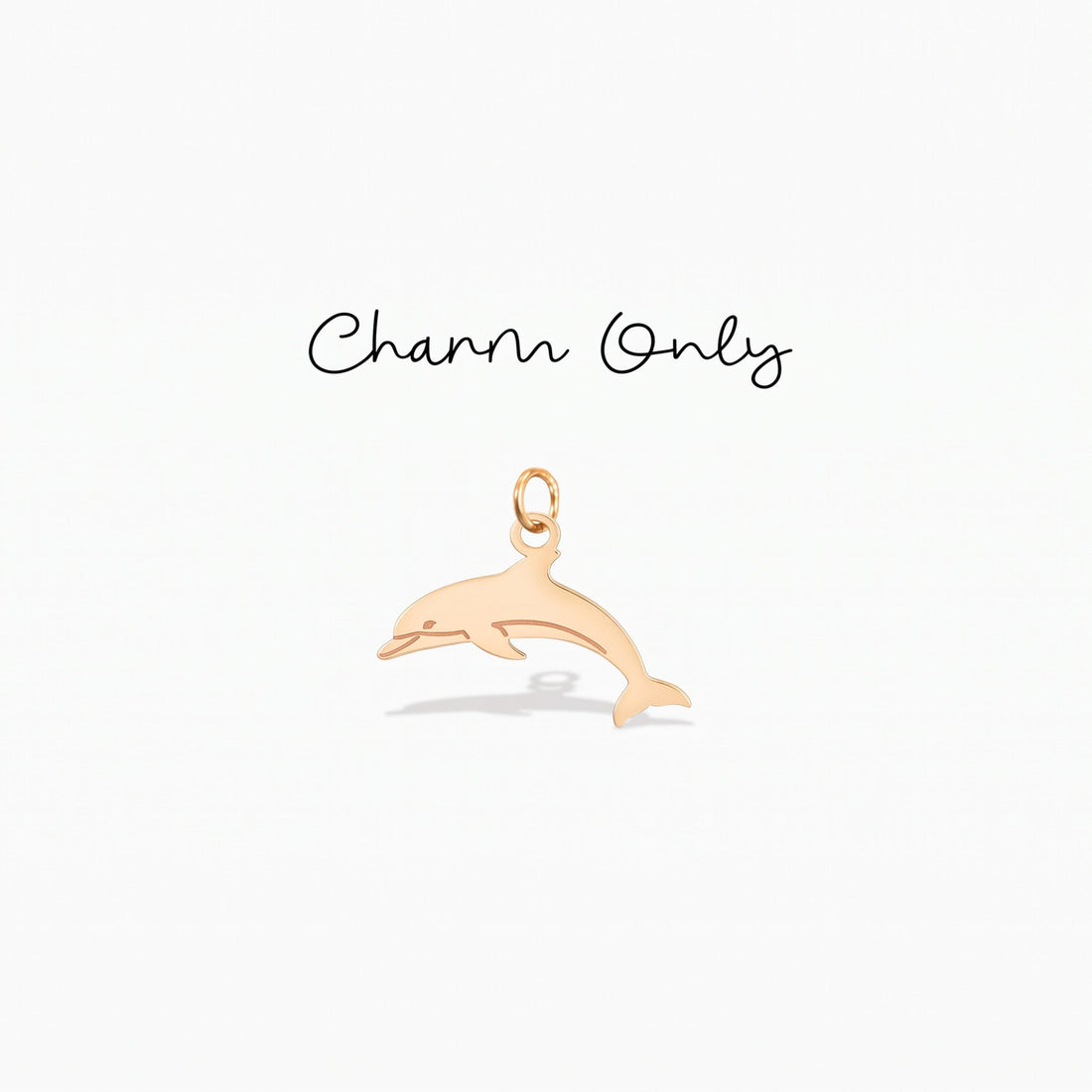 Leaping Dolphin Necklace Charm