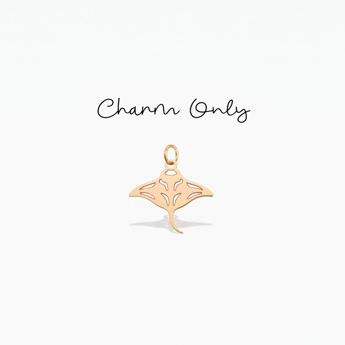 Manta Ray Necklace Charm