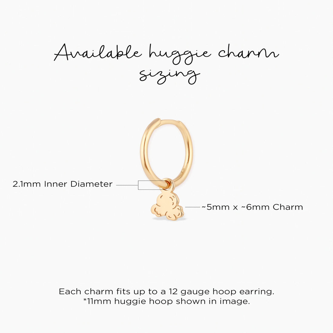 Popcorn Kernel Charm