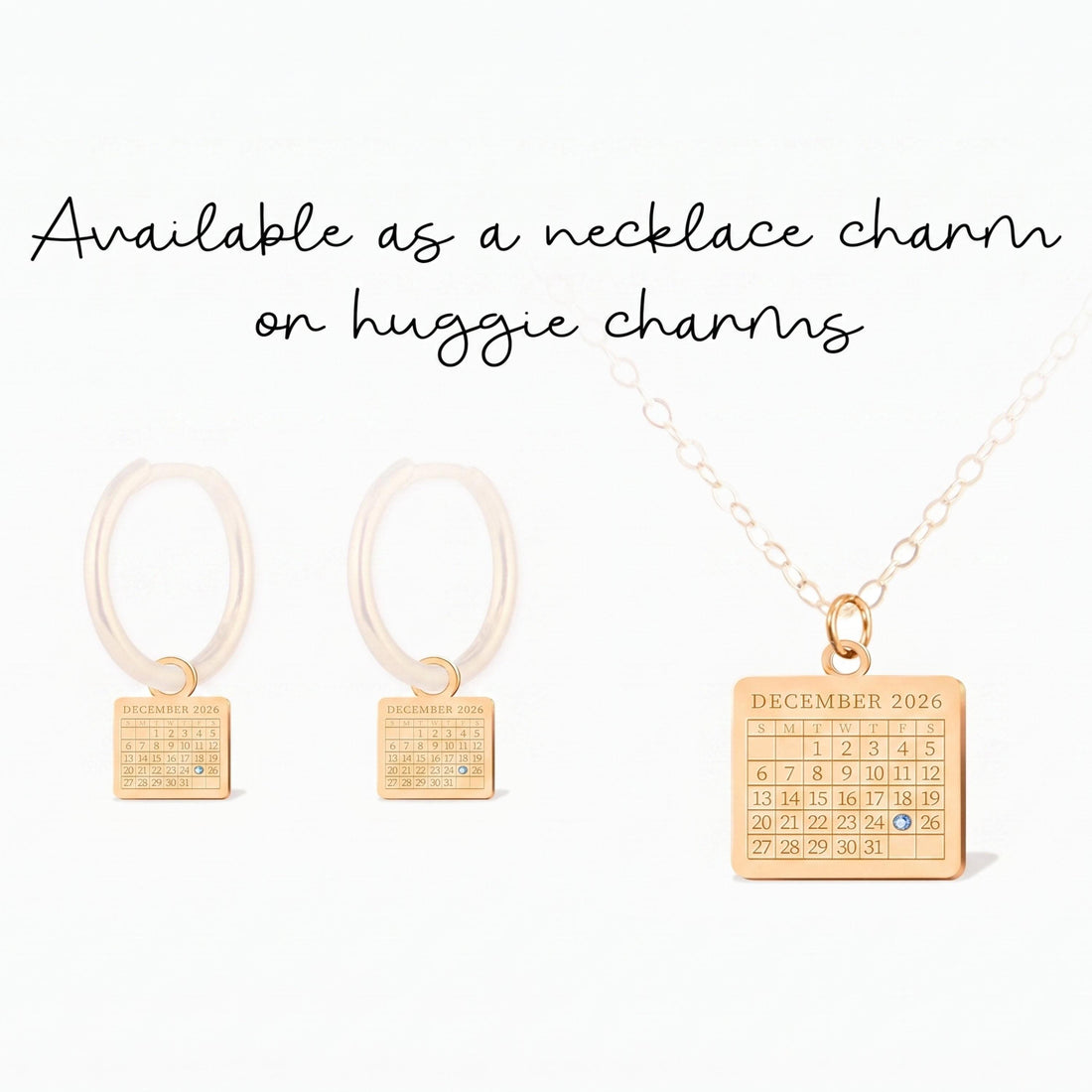 Calendar Special Occasion Charm