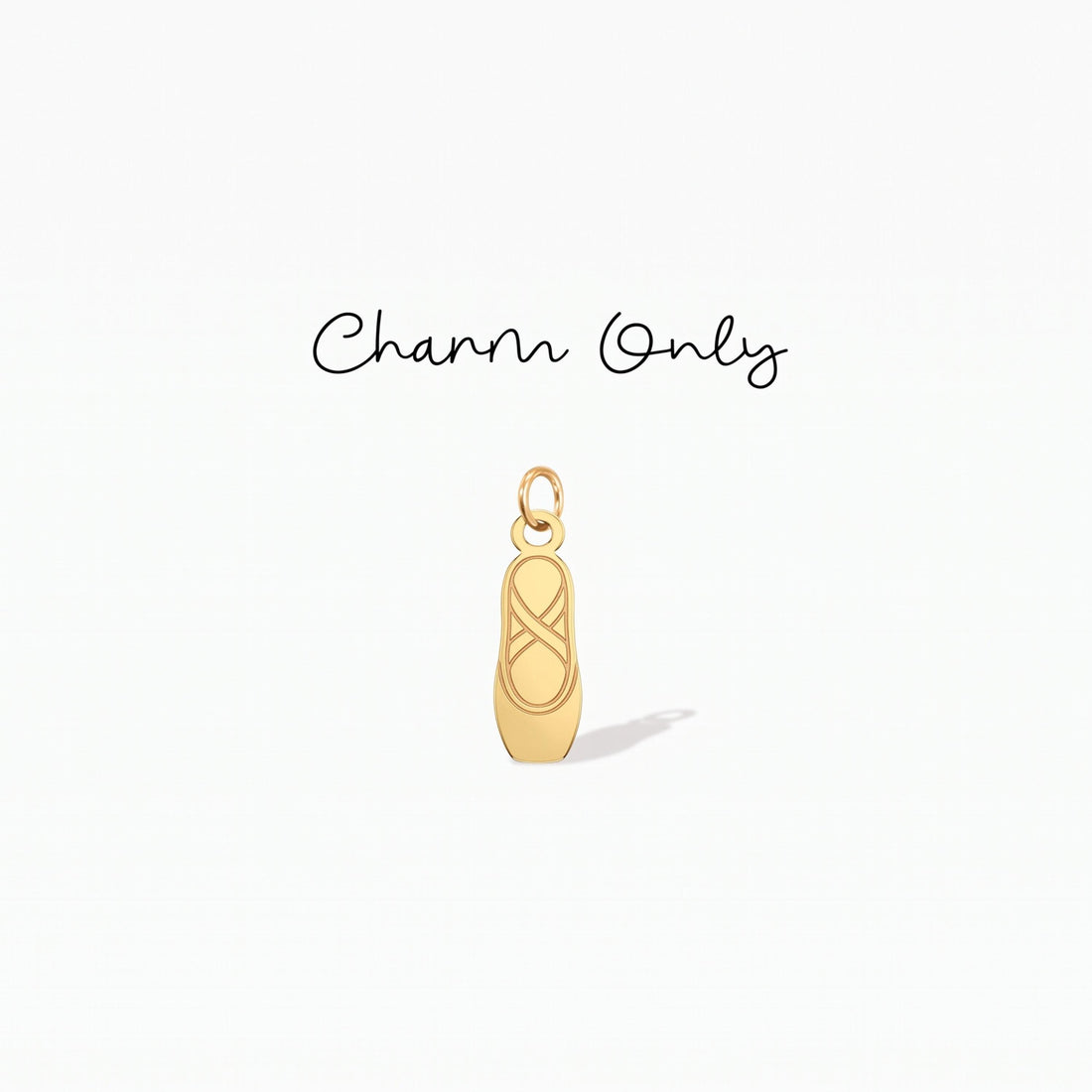 Ballet Slipper Necklace Charm