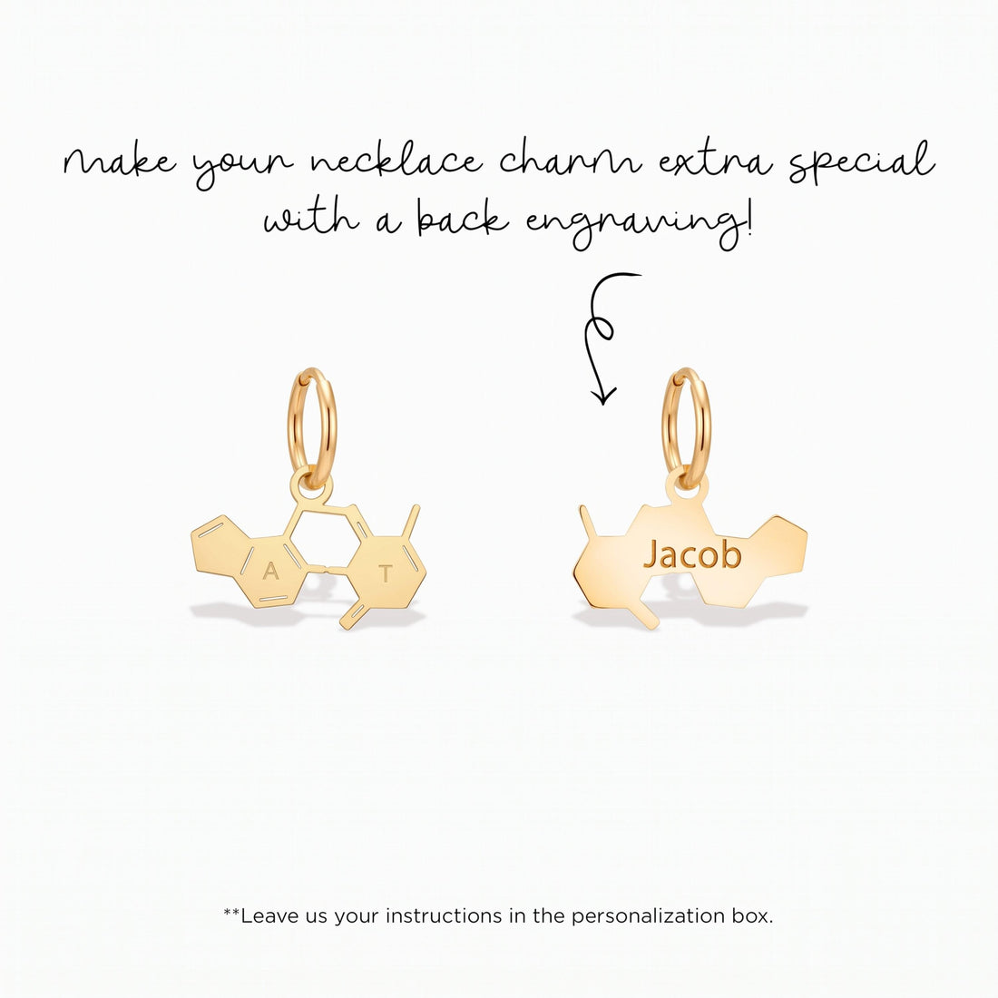 DNA Base Pair Charm