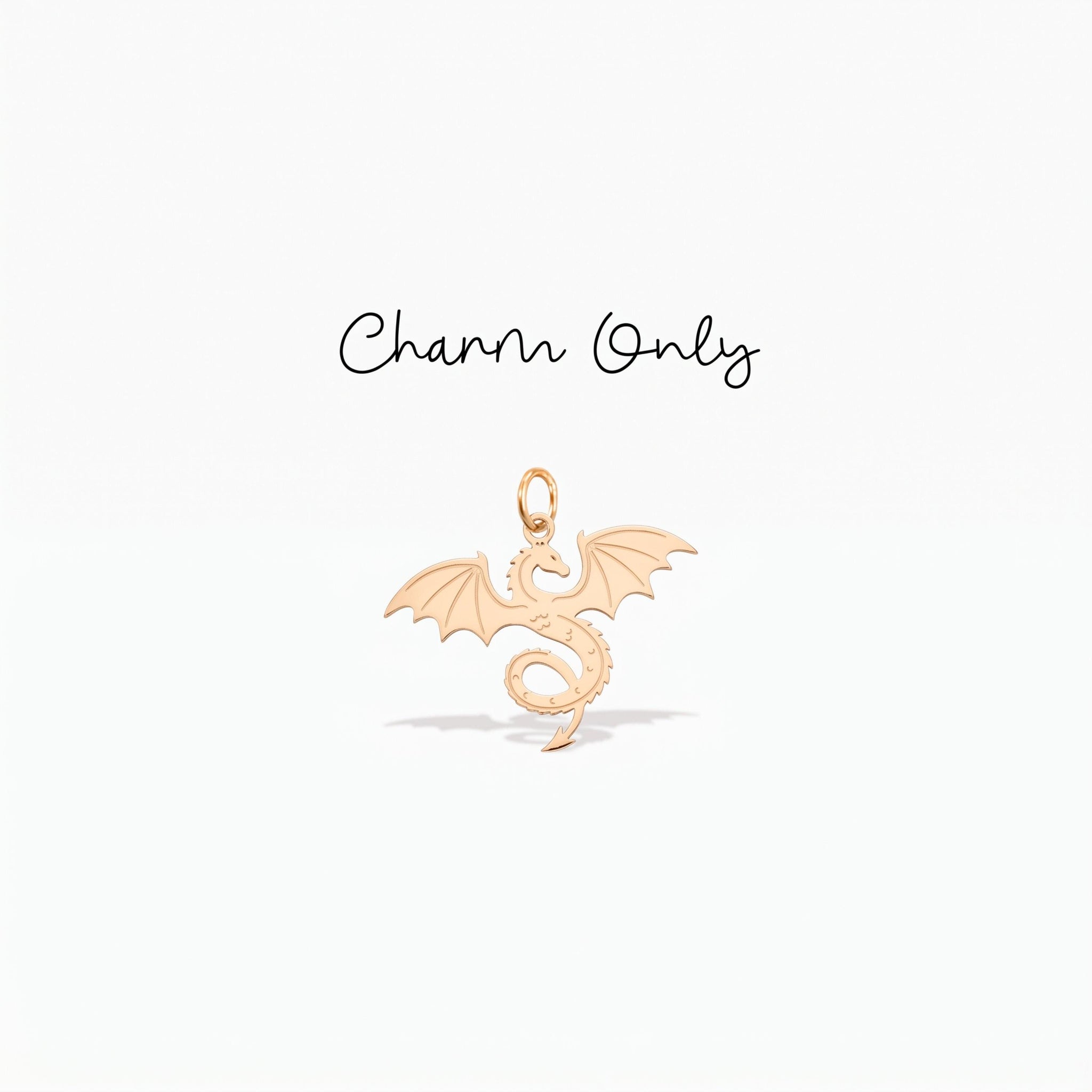 Mystical Dragon Necklace Charm