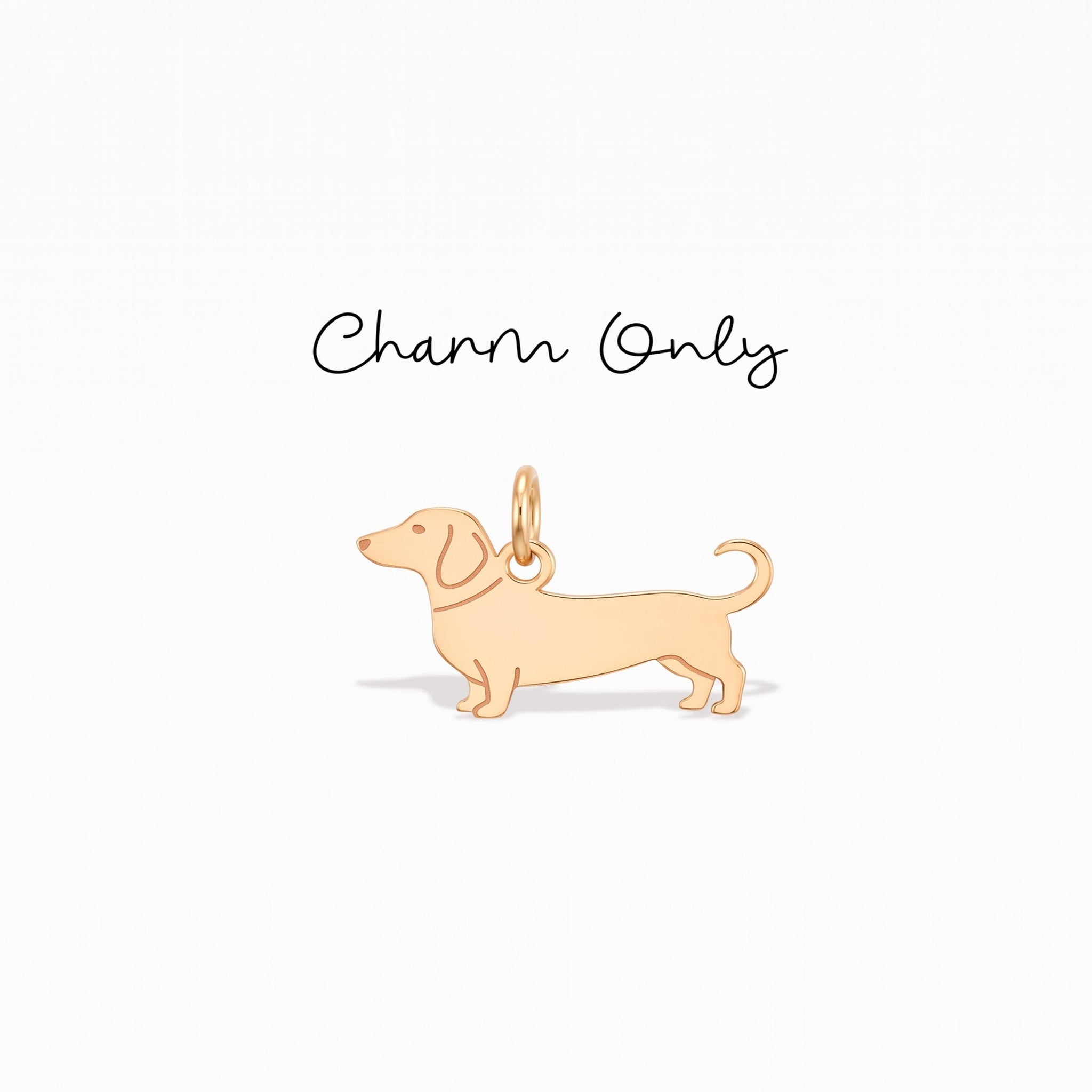 Dachshund Dog Necklace Charm