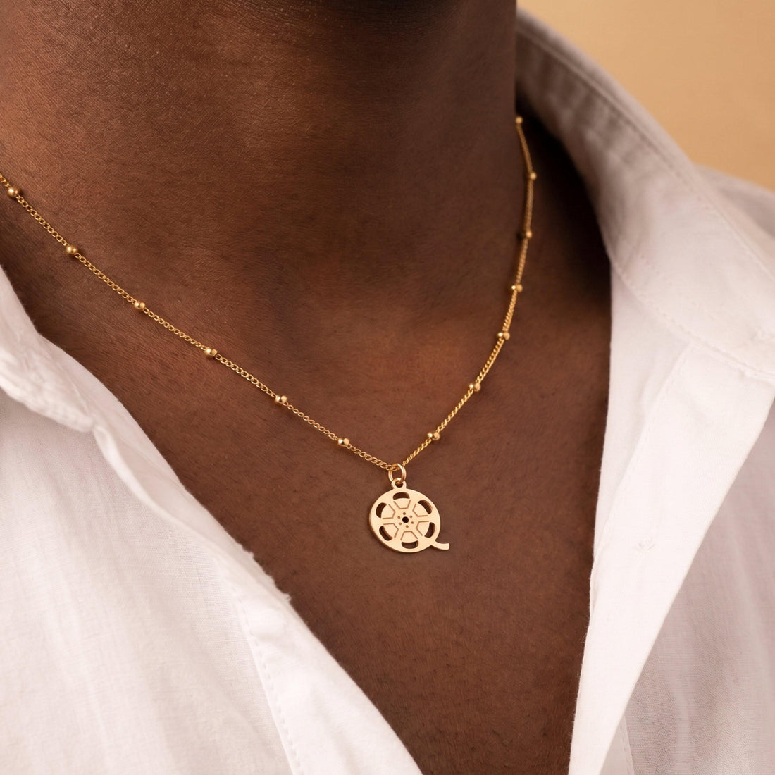 Film Reel Charm Pendant