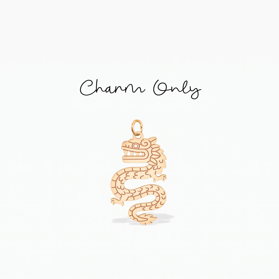 Chinese Dragon Necklace Charm