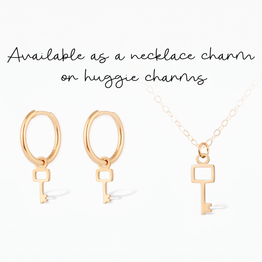 Vintage House Key Charm