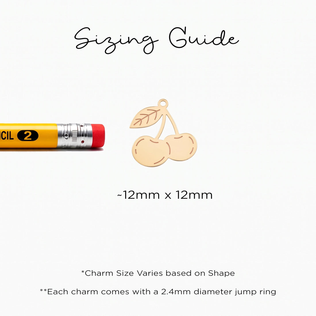 Cherry Pair Necklace Charm