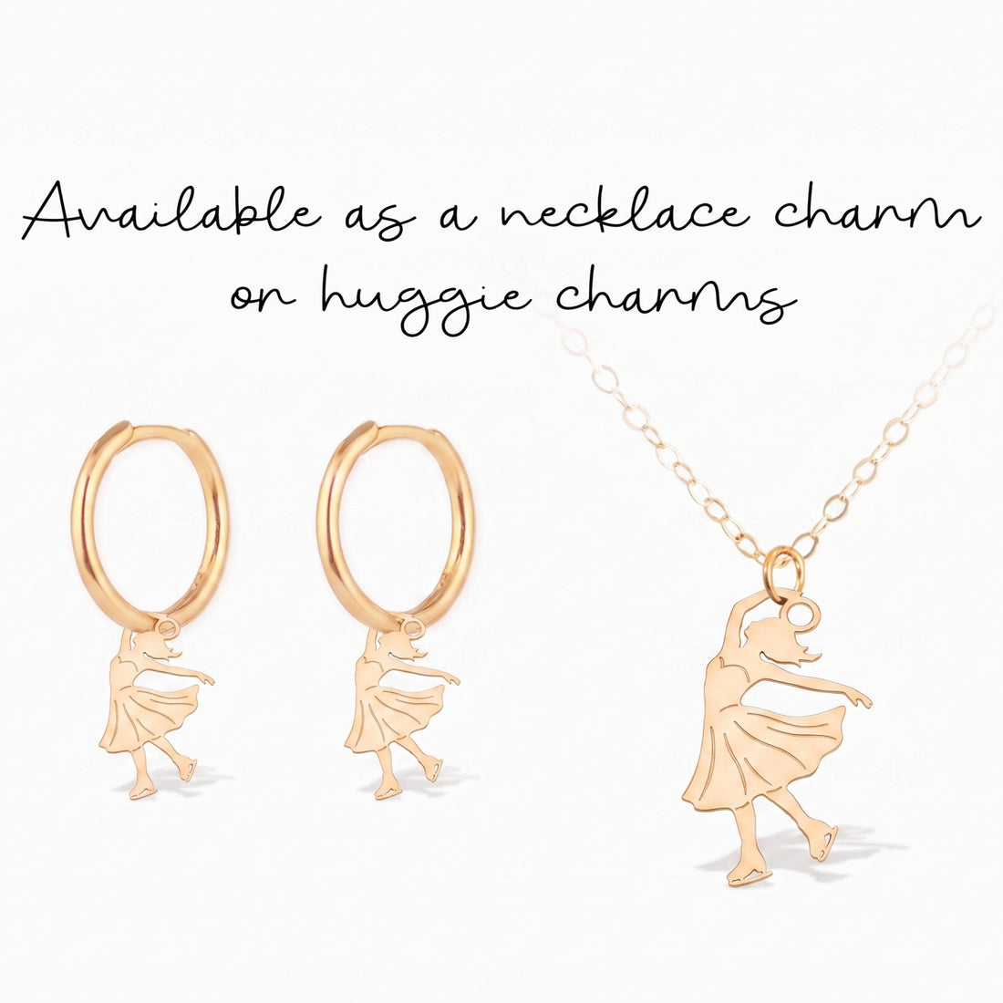 Ballerina Ballet Charm Pendant