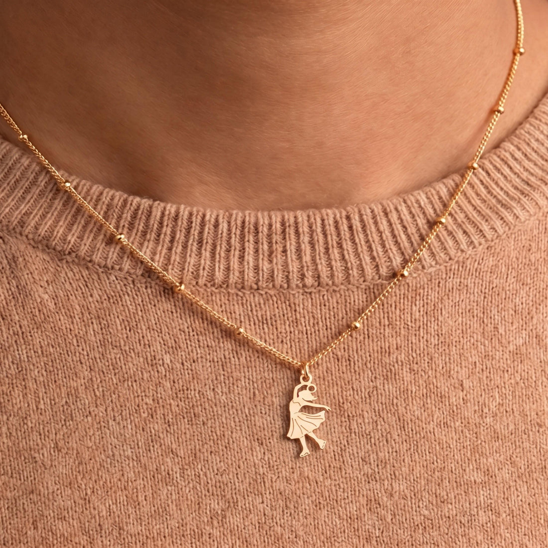 Ballerina Ballet Charm Pendant