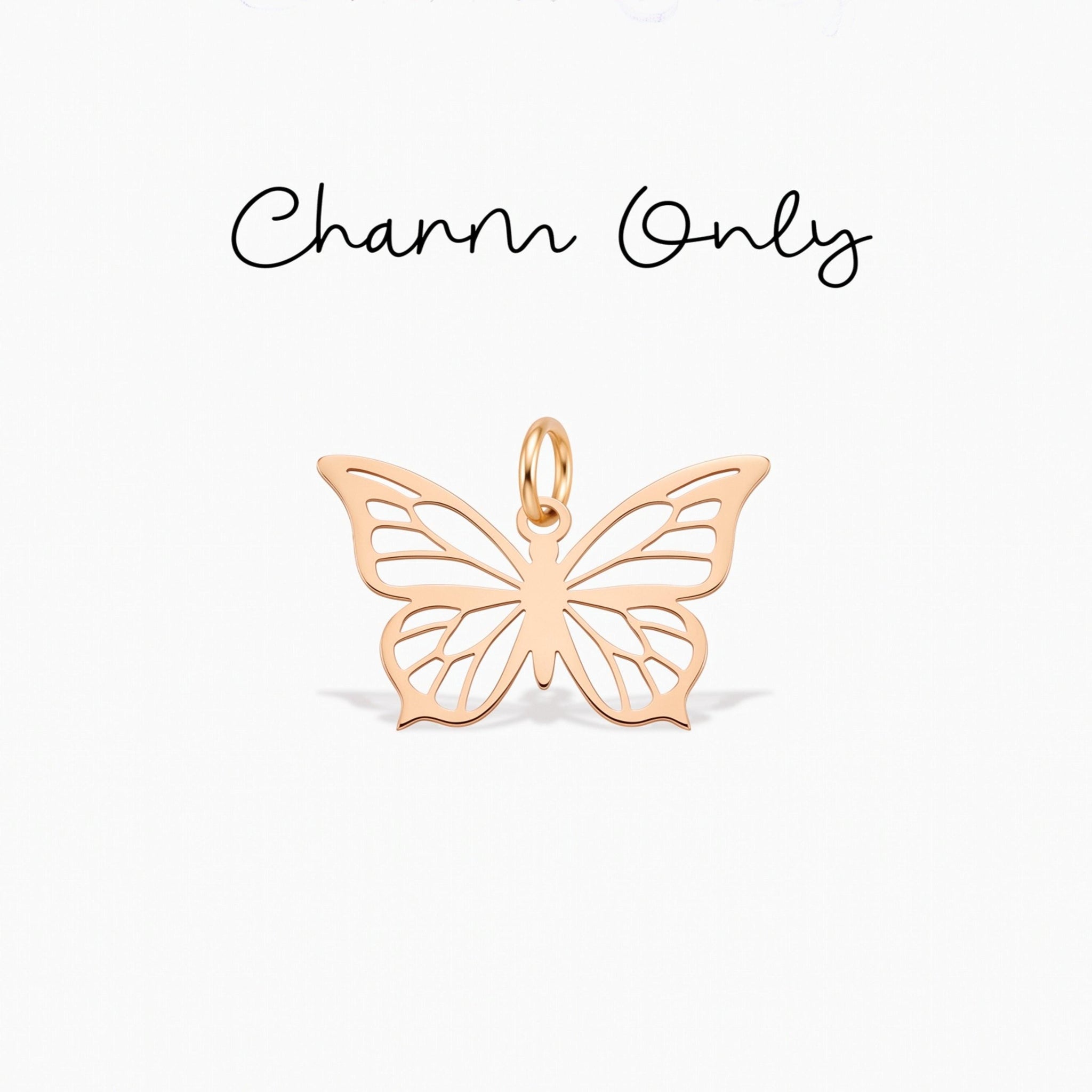 Butterfly Insect Charm Pendant