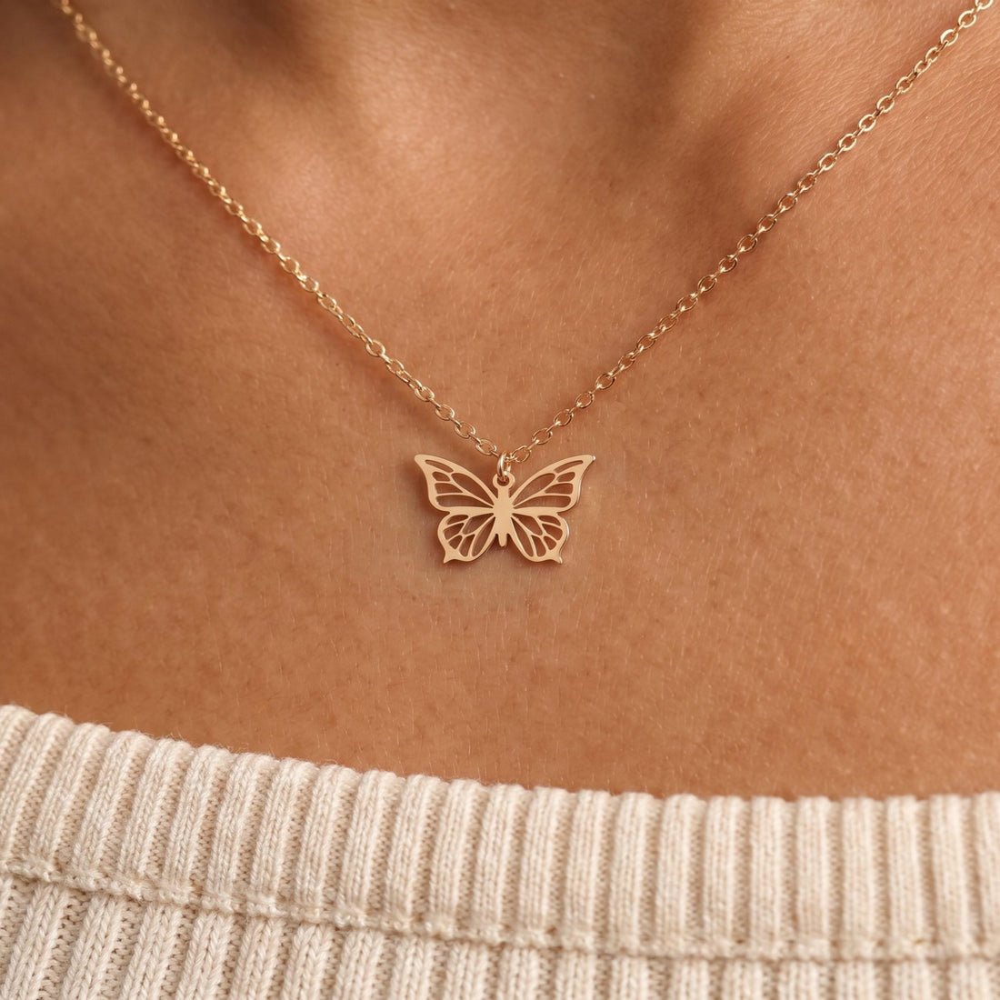 Butterfly Insect Charm Pendant