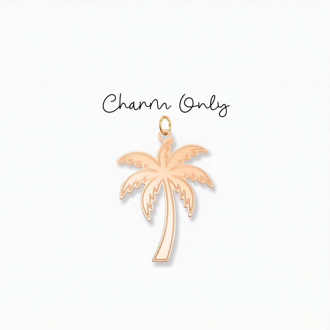 Palm Tree Necklace Charm