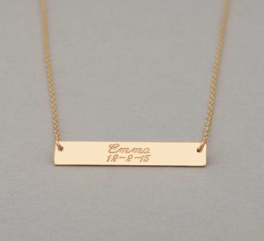 Gold Engravable Nameplate