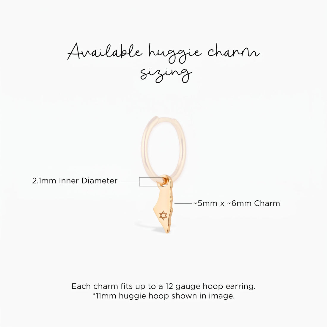 Israel Star Of David Charm