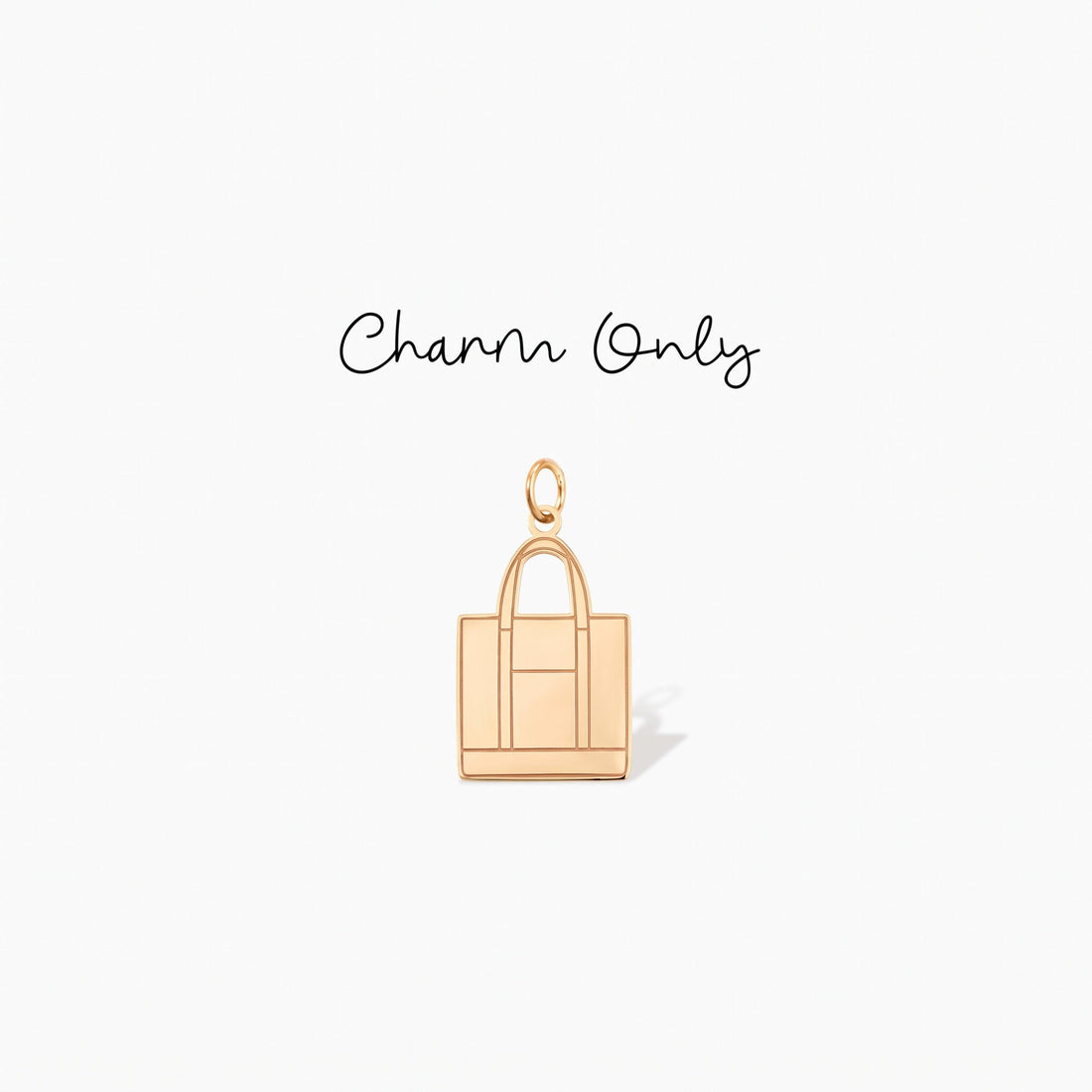Shopping Bag Necklace Charm