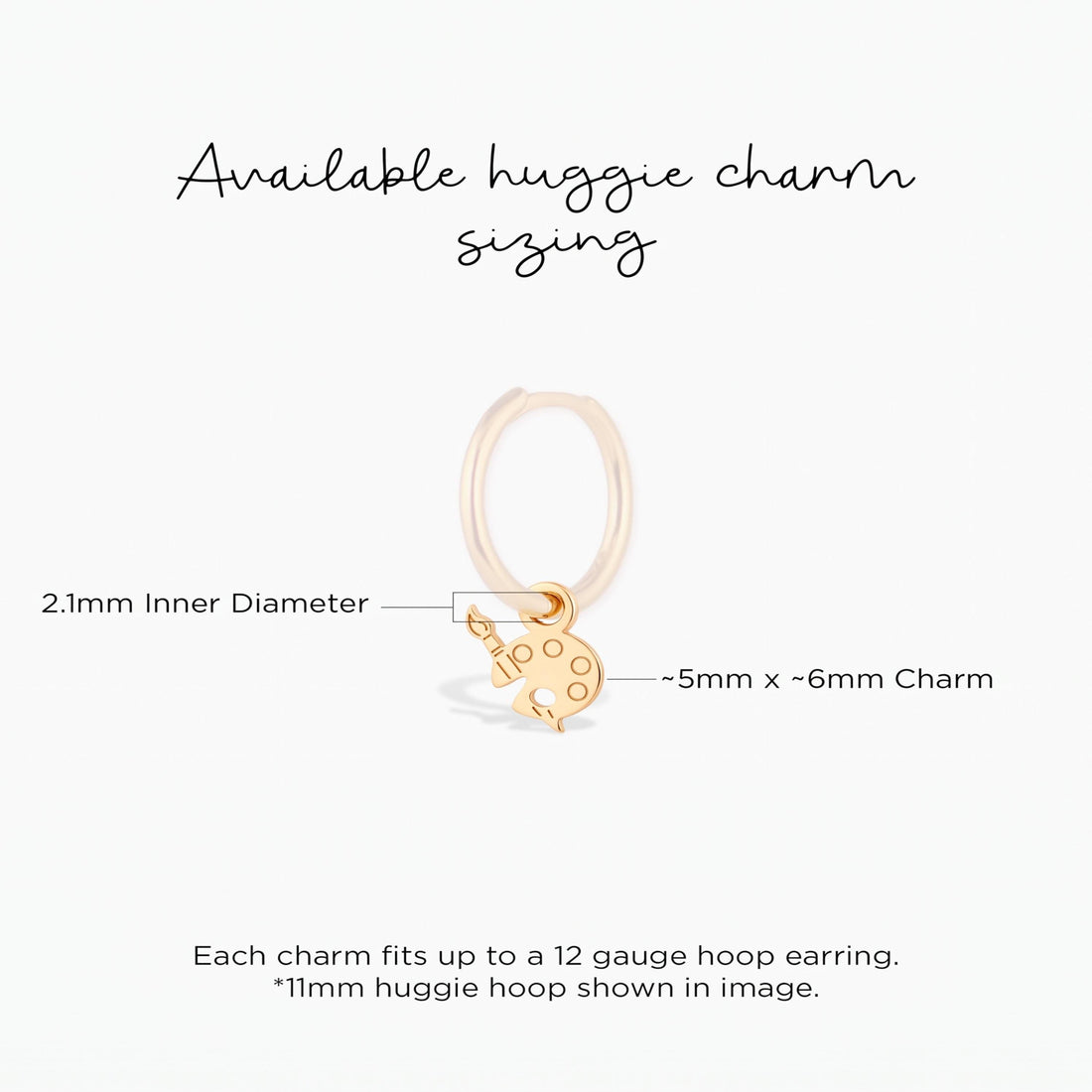 Paint Palette Artist Charm