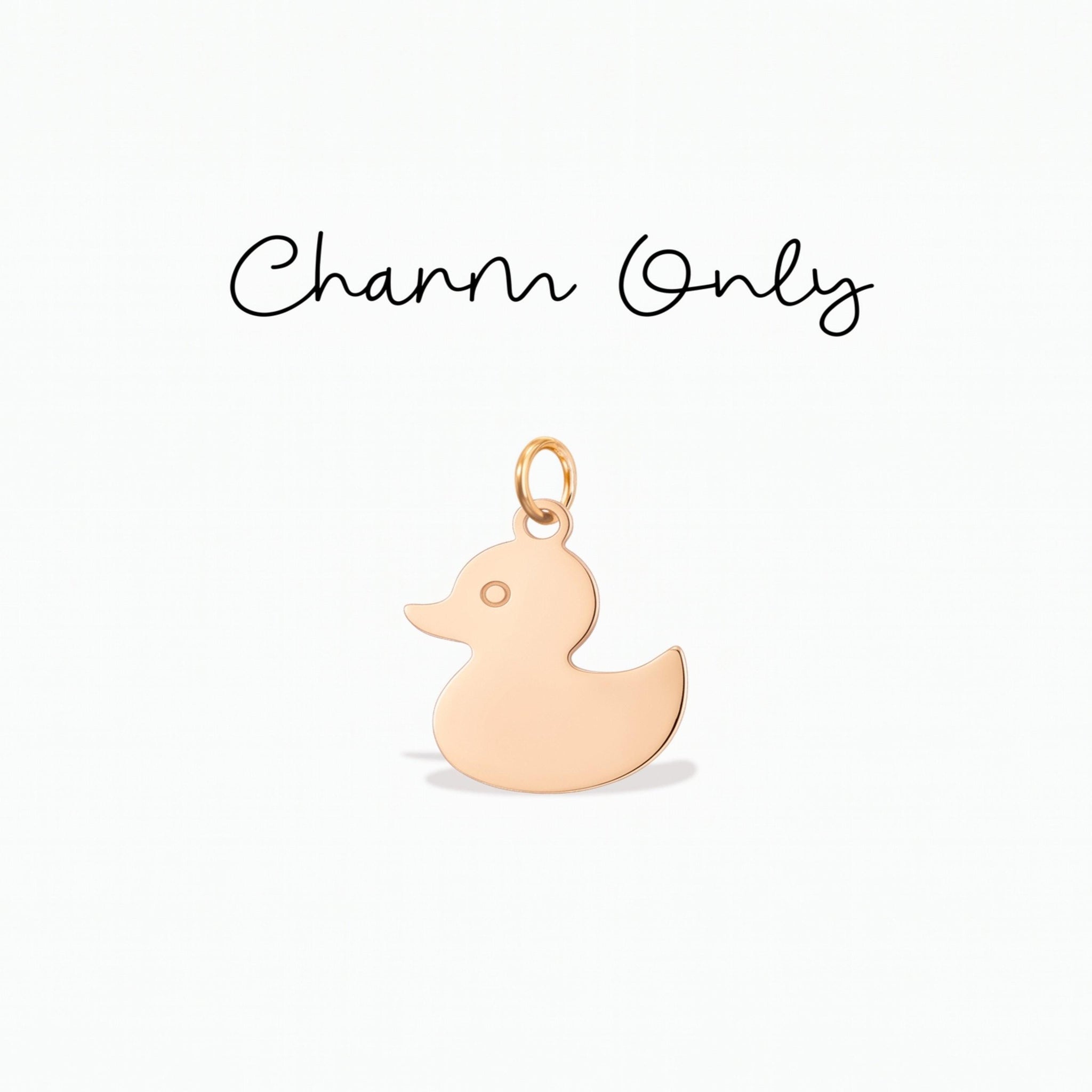 Rubber Duckie Necklace Charm