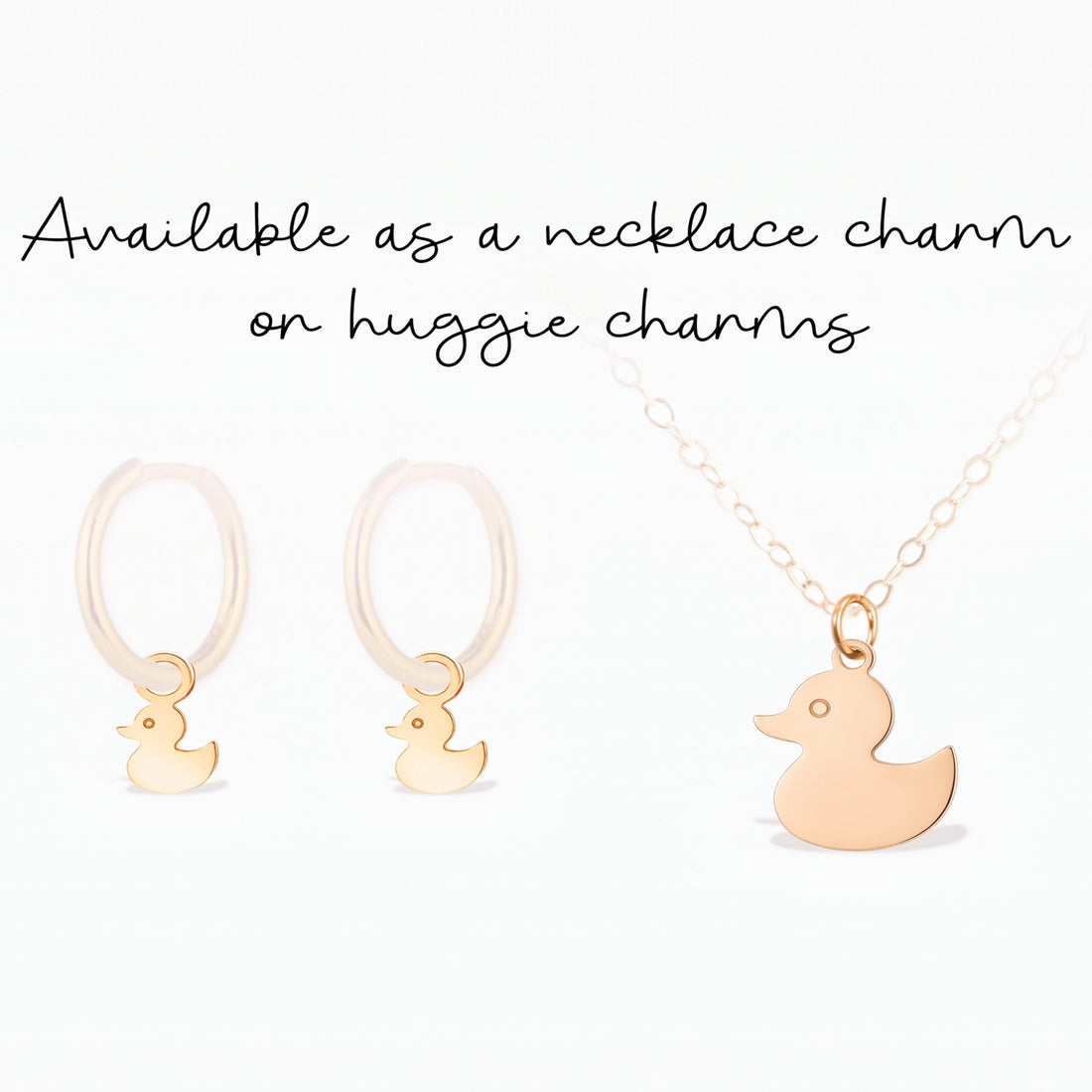 Rubber Duckie Necklace Charm