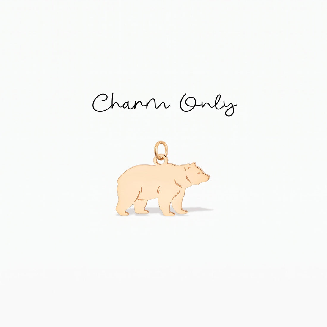 Polar Bear Necklace Charm