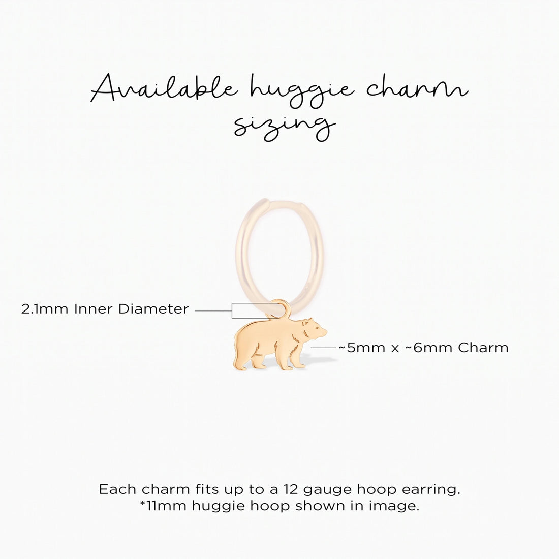 Polar Bear Necklace Charm