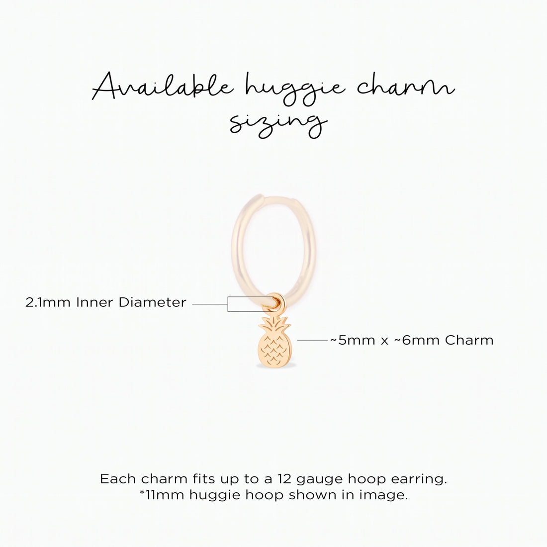 Pineapple Fruit Necklace Charm