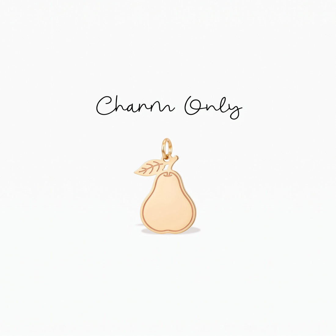 Pear Fruit Necklace Charm