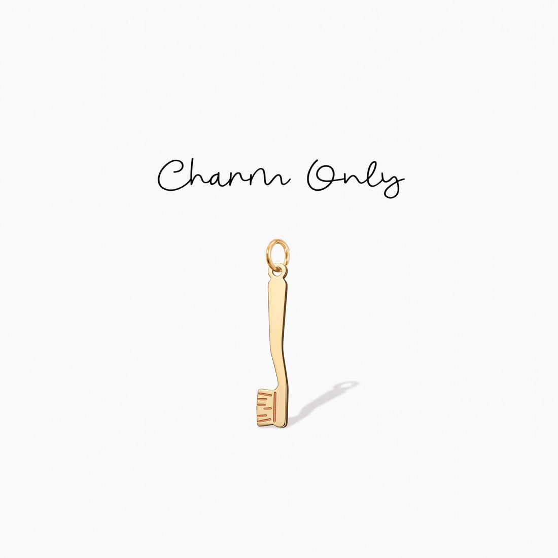 Toothbrush Dentist Necklace Charm