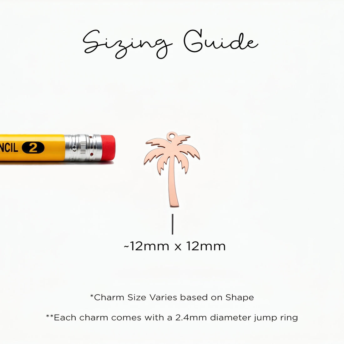 Palm Tree Beady Necklace