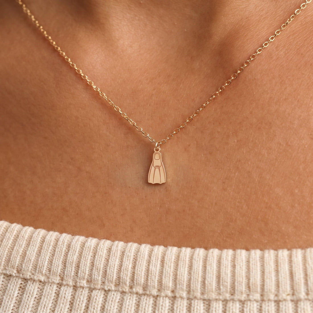 Swim Fin Diver Charm
