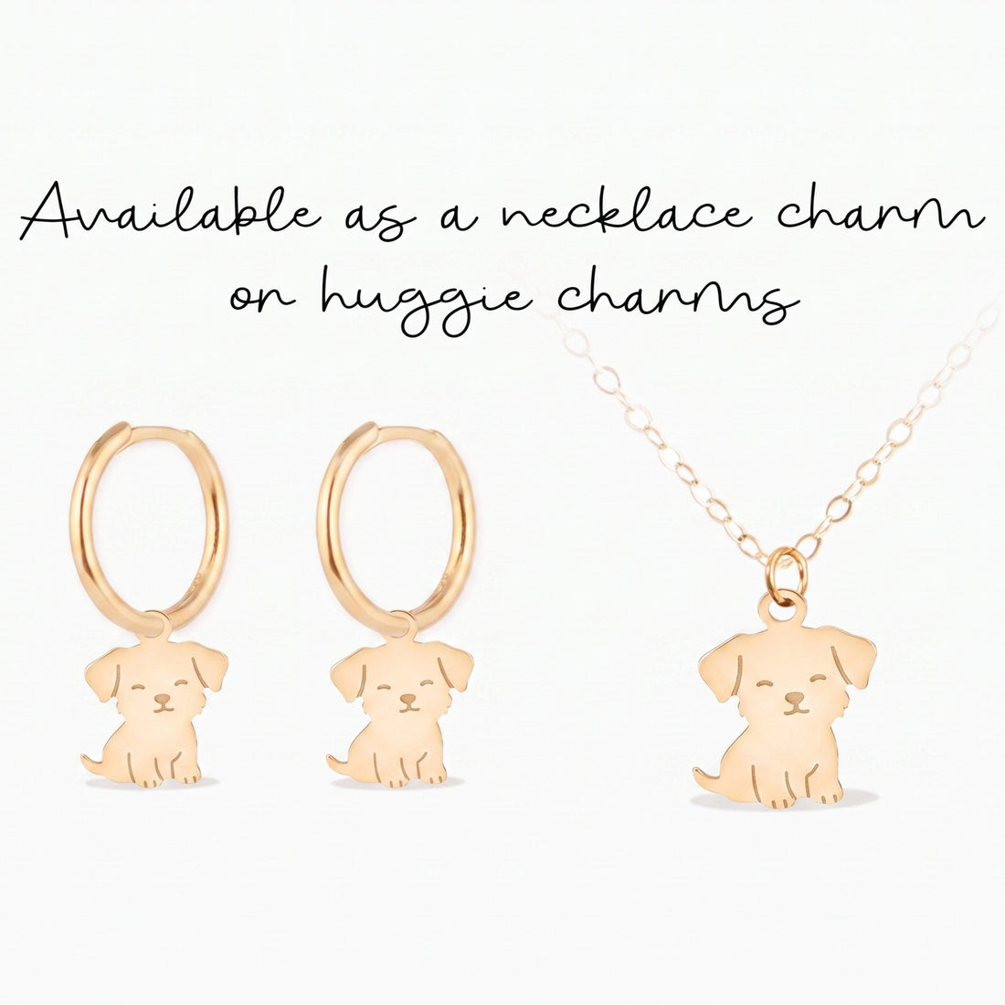 Floppy Puppy Dog Charm