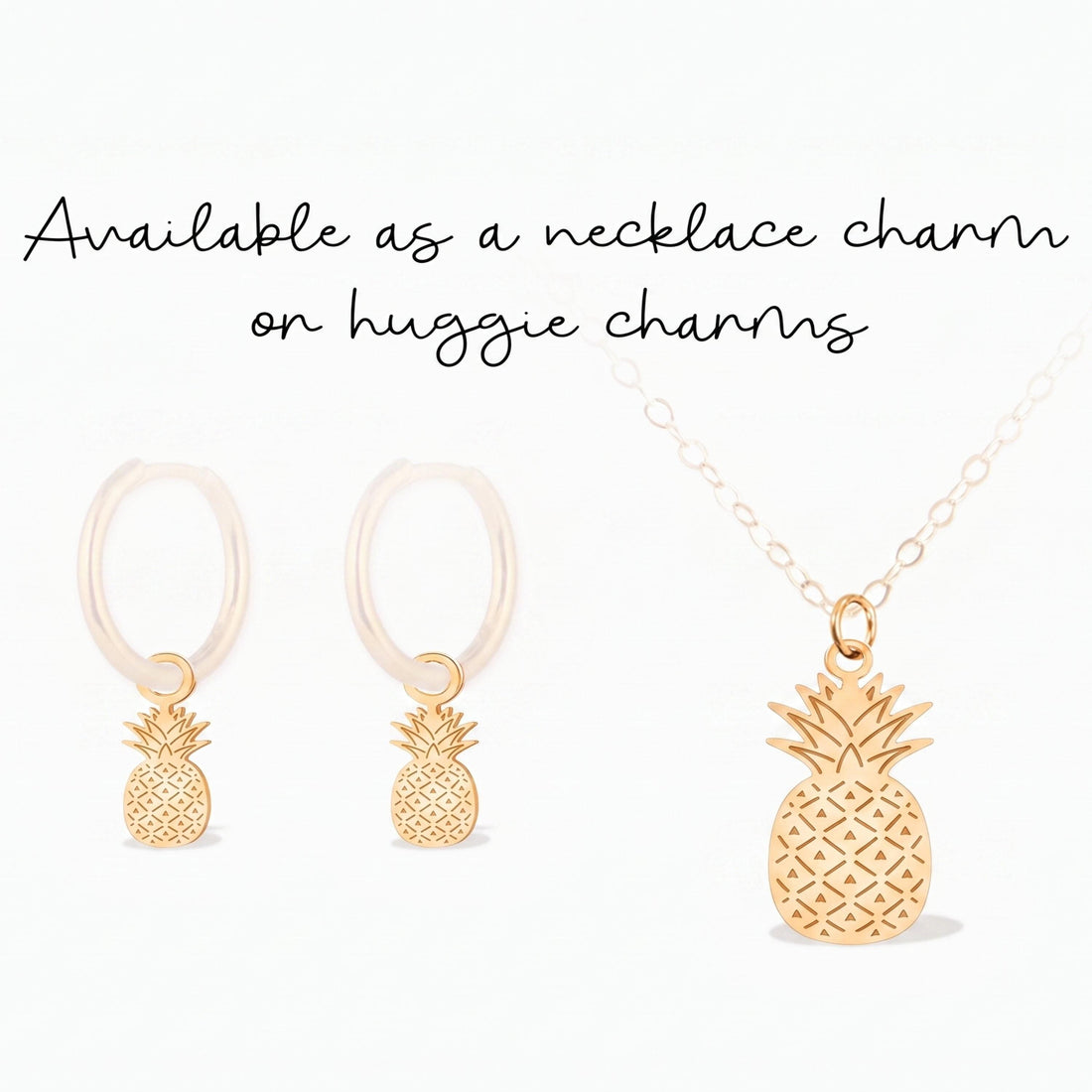 Pineapple Fruit Necklace Charm