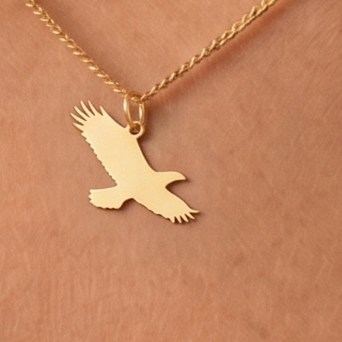 Soaring Bald Eagle Necklace