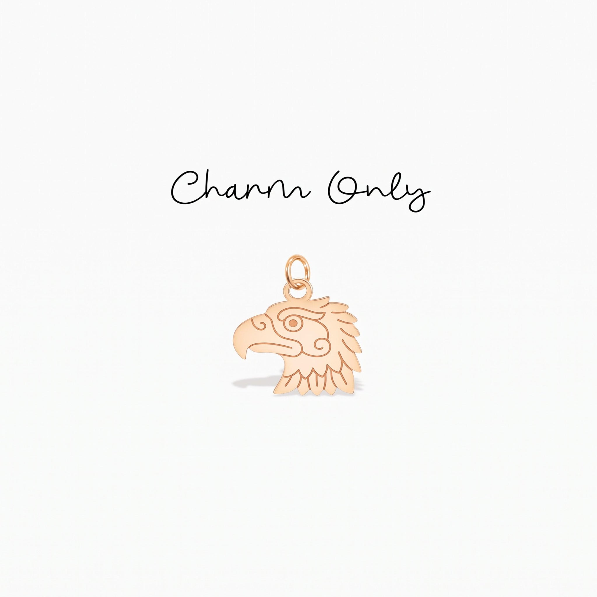 Eagle Head Necklace Charm